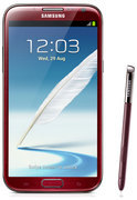 Смартфон Samsung Samsung Смартфон Samsung Galaxy Note II GT-N7100 16Gb красный - Старый Оскол